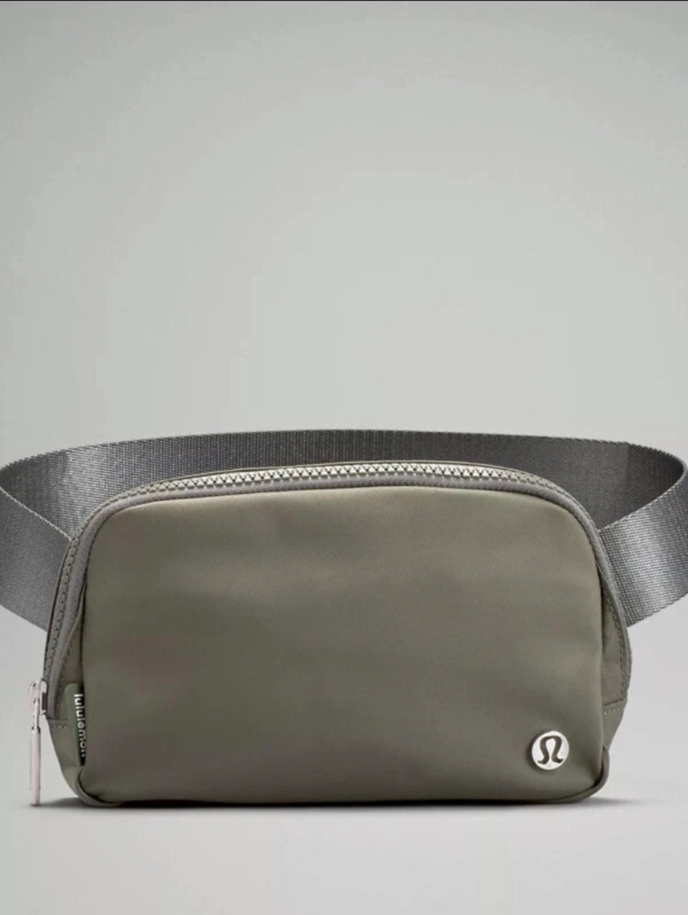 NWT Lululemon Everywhere Belt Bag 1L  Grey Sage (GRSG) high-demand neutral color